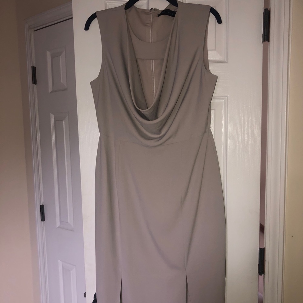 Light gray dress